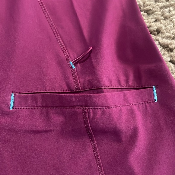 Ladies Scrubstar Premium Performance wine scrubwear. Style # SSL09841T Sz XS - Picture 3 of 15